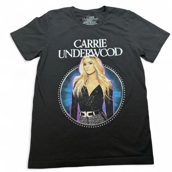 Carrie Underwood Denim & Rhinestones Tour Tee, Size Medium - Picture 1 of 6